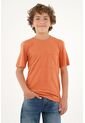 Camiseta Naranja Con Bolsillos De Parche Para Niño de Tennis