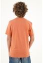 Camiseta Naranja Con Bolsillos De Parche Para Niño de Tennis