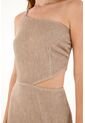 Tennis Vestido Con Cut Out Y Textura Crudo Para Mujer de Tennis