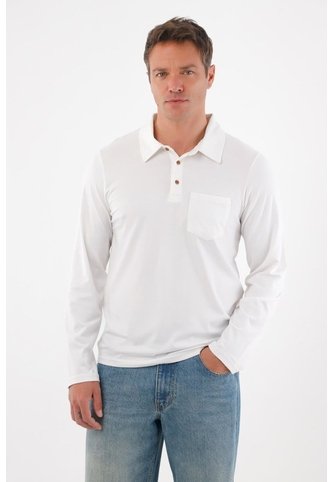 Tennis Camiseta De Cuello Polo Blanca Para Hombre Tennis