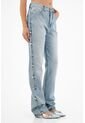 Tennis Jean Azul Con Apliques Metalicos Para Mujer de Tennis