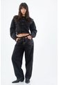 Tennis Jean Horseshoe En Algodón Negro Para Mujer de Tennis