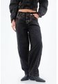 Tennis Jean Horseshoe En Algodón Negro Para Mujer de Tennis