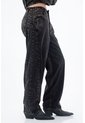 Tennis Jean Horseshoe En Algodón Negro Para Mujer de Tennis