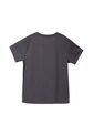 Camiseta Estampada En Frente Gris Para Mujer de Tennis