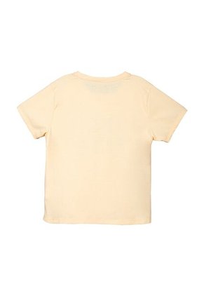 Camiseta Básica Amarilla Para Mujer