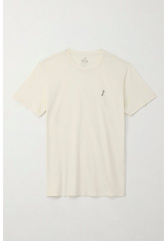 Tennis Camiseta Básica Con Mini Print Crudo Para Hombre Tennis