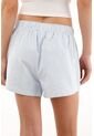 Tennis Bermuda Corta Azul A Rayas Para Mujer de Tennis