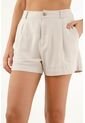 Bermuda Crudo Corta En Lino Para Mujer de Tennis
