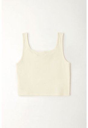 Tennis Camiseta Manga Sisa Crudo Con Textura Suave Para Mujer De Silueta Ajustada