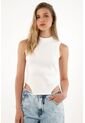 Tennis Camiseta Manga Sisa Crudo Entallada Para Mujer Con Acabado Suave de Tennis