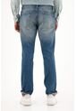 Tennis Jean Classic Tiro Medio Azul Con Acabado Ligero Para Hombre de Tennis