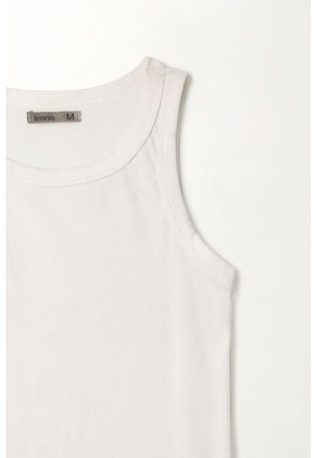 Tennis Camiseta Blanca Manga Sisa Para Mujer
