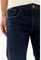 Tennis Jean Recto Con Detalles Selvedge Azul Oscuro Para Hombre de Tennis
