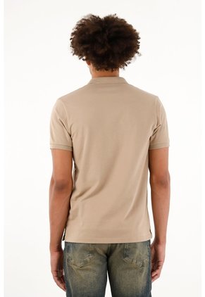 Tennis Polo Café Licrada Para Hombre