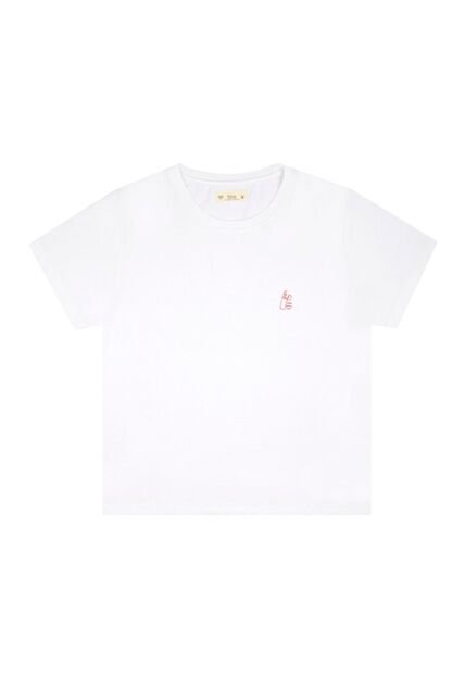 Tennis Camiseta Blanca Manga Corta Para Mujer