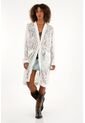 Tennis Kimono En Encaje Crudo Para Mujer de Tennis