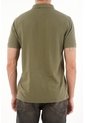 Tennis Polo Verde Con Raqueta Multicolor De Silueta Amplia Para Hombre de Tennis