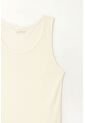 Tennis Camiseta Manga Sisa Crudo Para Mujer de Tennis