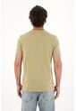 Camiseta En Tela Piqué Verde Para Hombre de Tennis