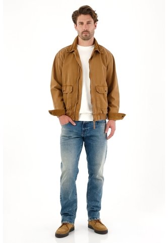 Tennis Jean Recto De Tiro Medio Azul Para Hombre Tennis