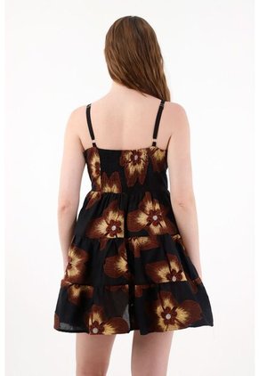 Tennis Vestido Corto Bordado Multicolor Para Mujer