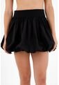 Falda Negra Englobada Para Mujer de Tennis