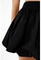 Falda Negra Englobada Para Mujer de Tennis