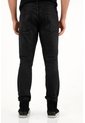 Tennis Jean Skinny Con Efecto Resinado Negro Para Hombre de Tennis