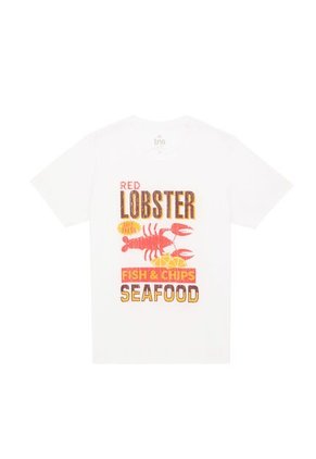 Tennis Camiseta Blanca Con Estampado Localizado Para Hombre