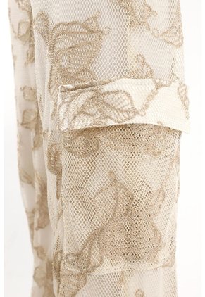Tennis Pantalones Jogger Bordados Para Mujer