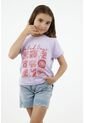 Camiseta Morada Para Niña de Tennis