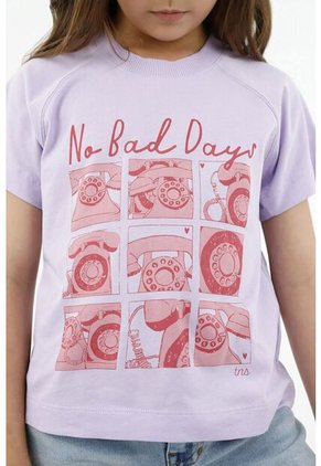 Camiseta Morada Para Niña