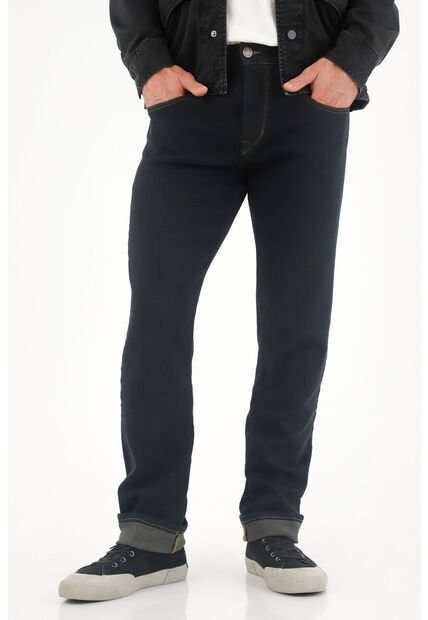 Tennis Jean Recto Azul Para Hombre