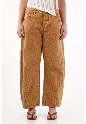 Tennis Pantalón Horseshoe De Animal Print Para Mujer