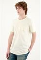 Camiseta Con Bolsillo De Parche Crudo Para Hombre de Tennis