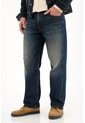 Tennis Jean Loose Con Roto Azul Oscuro Para Hombre de Tennis