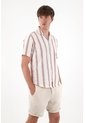 Tennis Camisa Con Diseño A Rayas Con Diseño Limpio Para Hombre de Tennis
