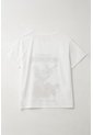 Tennis Camiseta Con Estampado Localizado Blanca De Silueta Amplia Para Mujer de Tennis