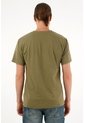 Camiseta Verde Con Abertura En V Para Hombre de Tennis