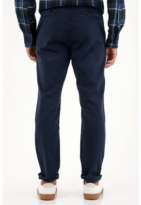 Tennis Pantalón Tipo Chino Azul Para Hombre