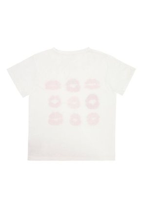 Camiseta Blanca Manga Corta Para Mujer