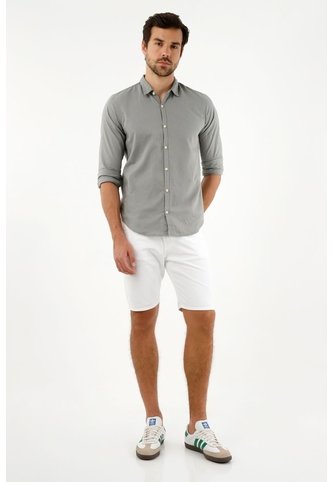 Camisa Cuello Clásico Para Hombre Tennis