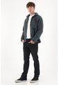 Tennis Jean Nudy Black Denim Para Hombre de Tennis