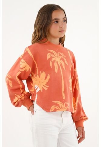 Buzo Estampado De Diseño Cerrado Para Niña Tennis