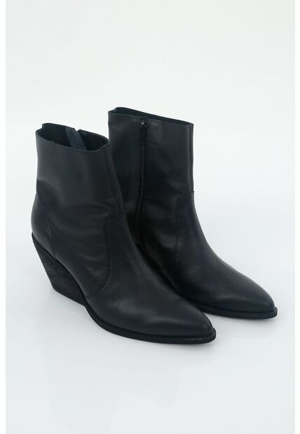 Botas Para Mujer Marca Tennis, De Cuero Y Fondo Entero