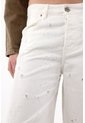 Tennis Jean Horseshoe Tiro Bajo Crudo Para Mujer de Tennis
