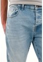 Tennis Jean Skinny Con Desgastes Azul Medio Para Hombre de Tennis