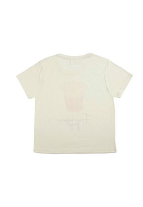 Tennis Camiseta Crudo Manga Corta Para Mujer