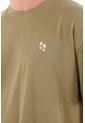 Tennis Camiseta Básica Estampada En Espalda Verde Para Hombre de Tennis